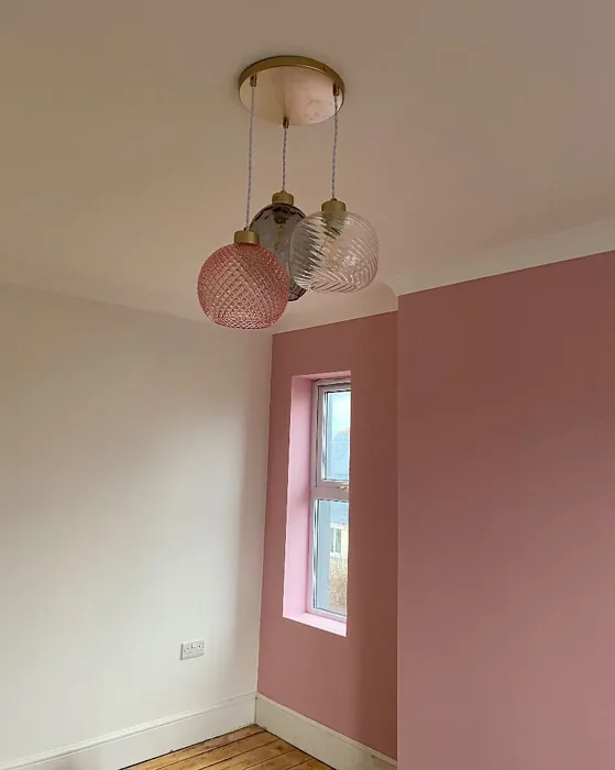 Dulux Cherry Plum accent wall 