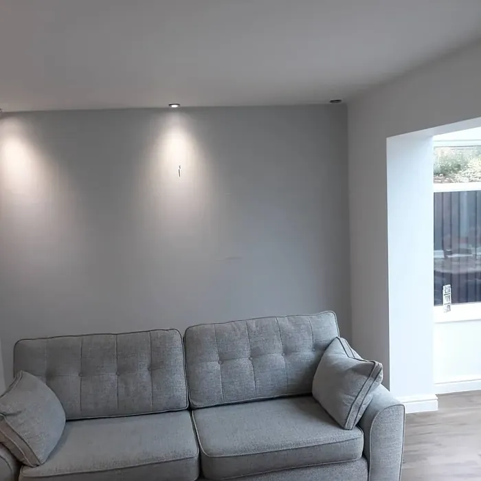 Dulux Clouded Pearl 1 living room accent wall