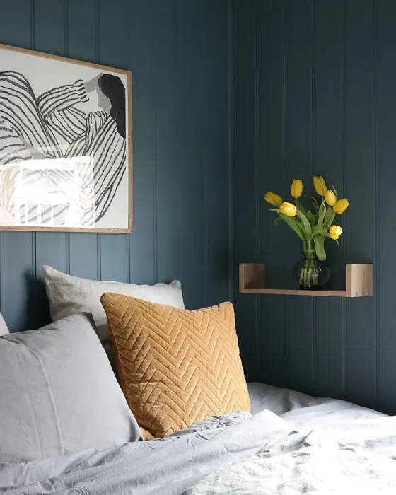 Coastal Blue bedroom paint