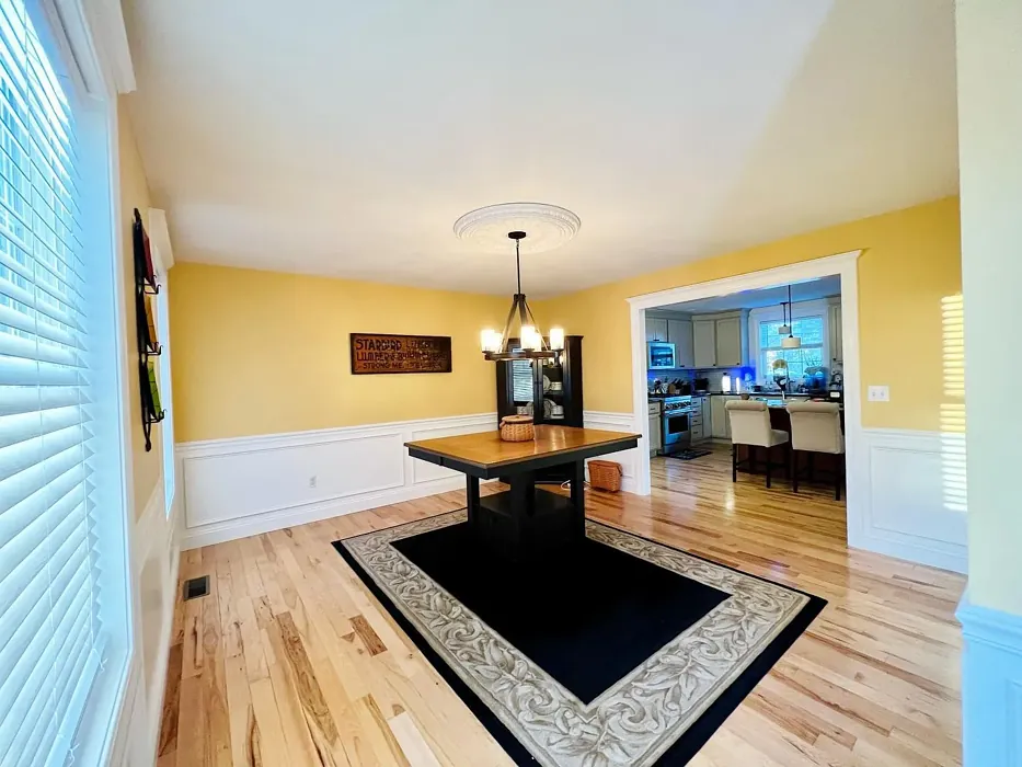 SW Colonial Yellow dining room color