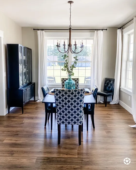 Colonnade Gray dining room interior