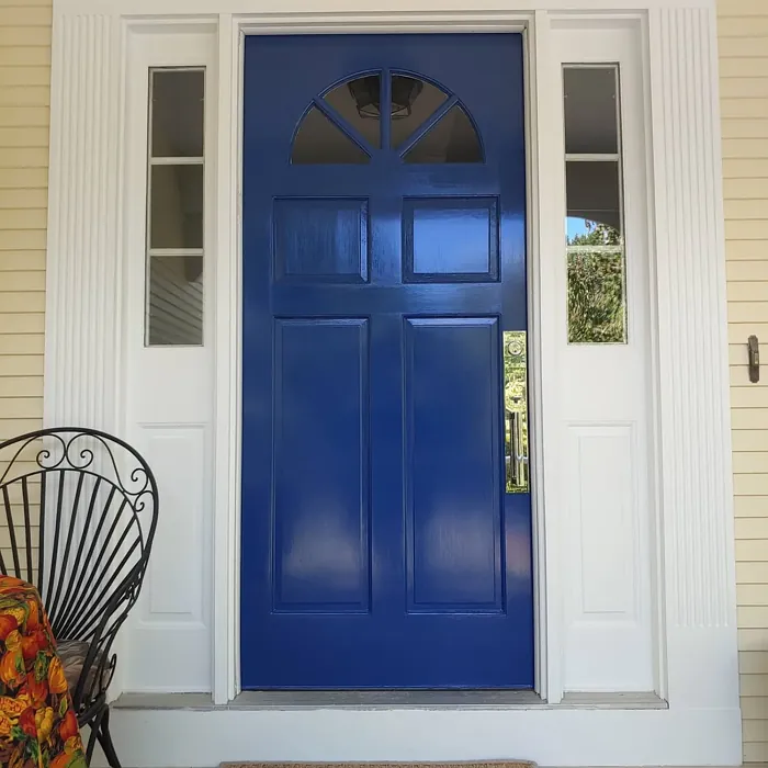 Sherwin Williams Commodore front door 