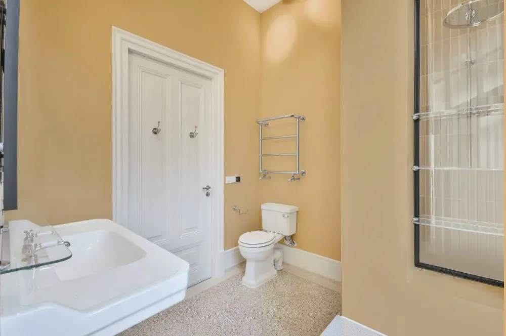 Sherwin Williams Compatible Cream bathroom