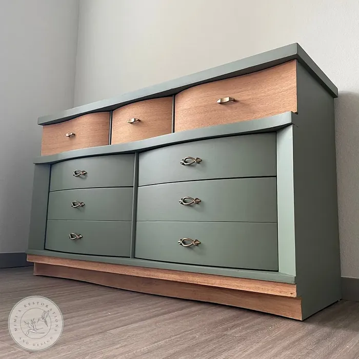 Conifer Green painted furniture color