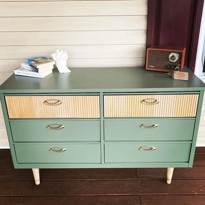 Conifer Green painted furniture color