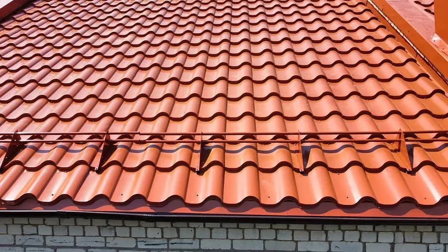 RAL 8004 roof color