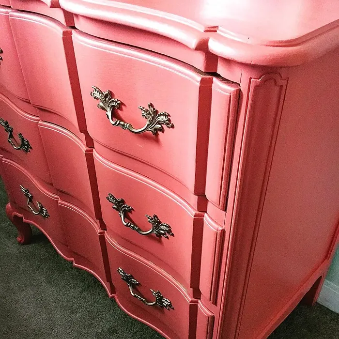 SW Coral Reef painted furniture 