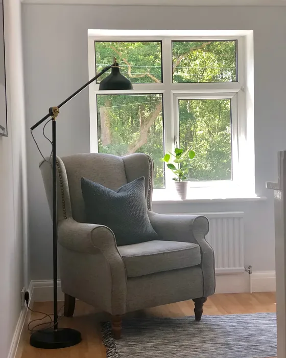 Cornflower White living room paint