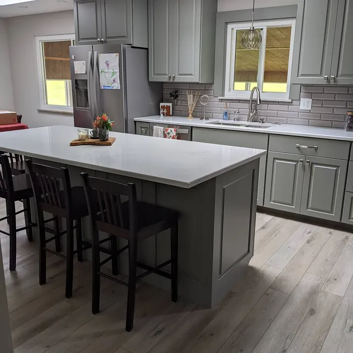 SW Cornwall Slate kitchen cabinets 