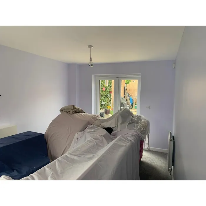 Dulux Cotton Breeze living room makeover