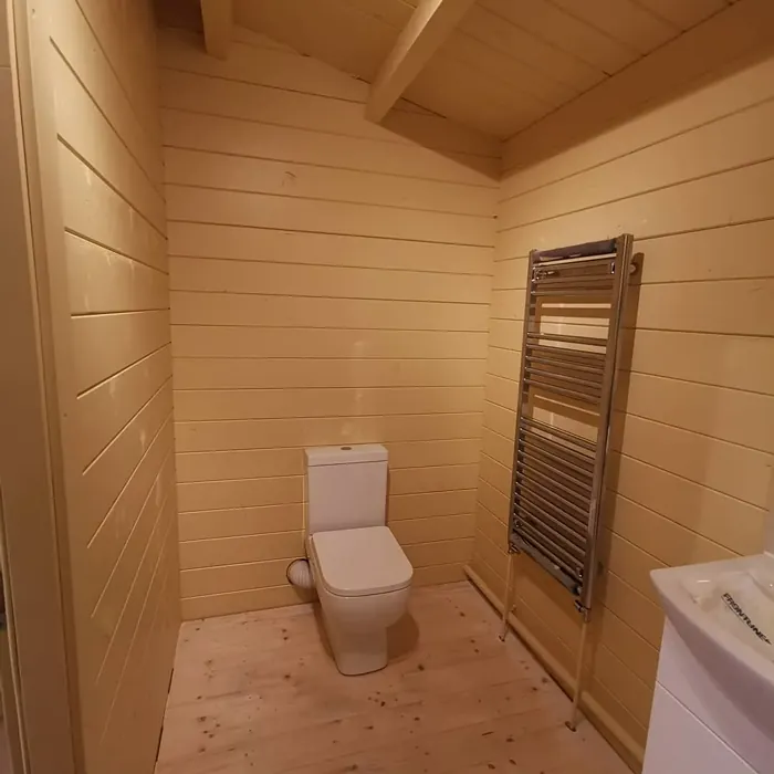 Dulux County Cream bathroom color