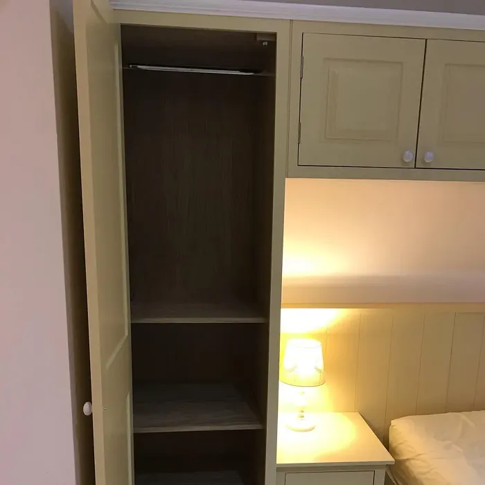 Dulux County Cream painted cabinets color