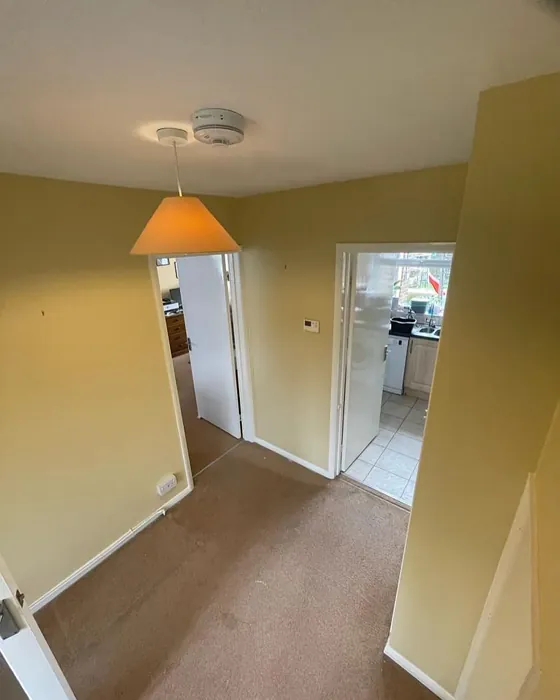 Dulux County Cream hallway color