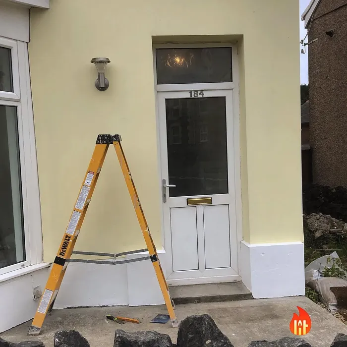 Dulux County Cream house exterior paint