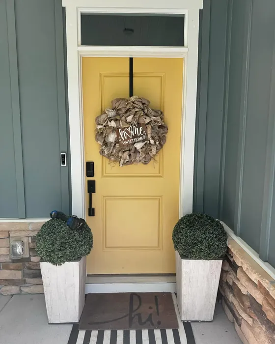 SW Cupola Yellow front door 