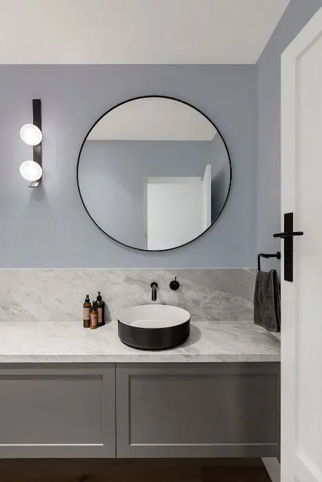 Sherwin Williams Daydream minimalist bathroom