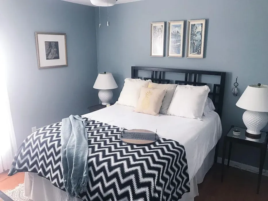 Sherwin Williams Debonair scandinavian bedroom color