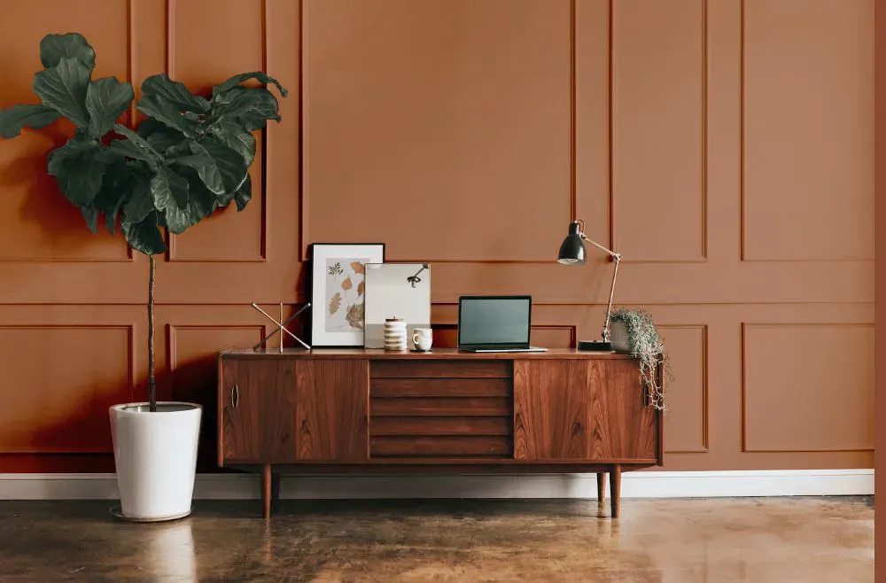 Sherwin Williams Decorous Amber modern interior