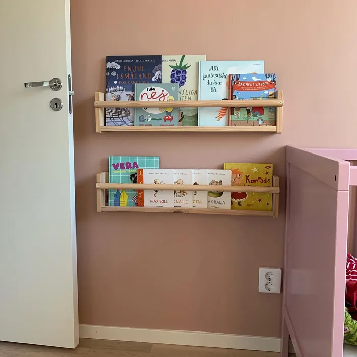 Delightful Pink scandinavian kids' room color review