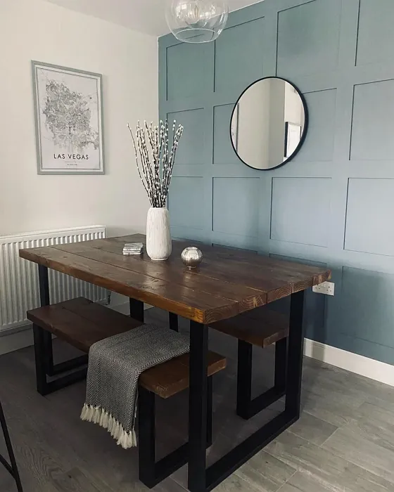 Dulux Denim Drift dining room paint