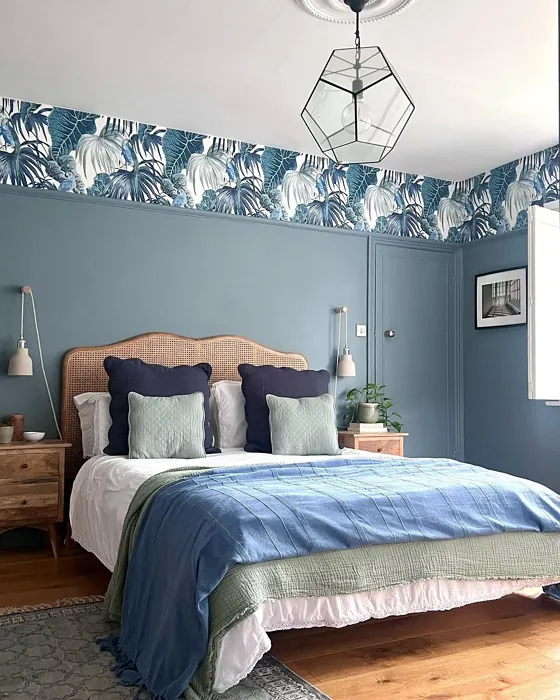 Dulux Denim Drift bedroom color review