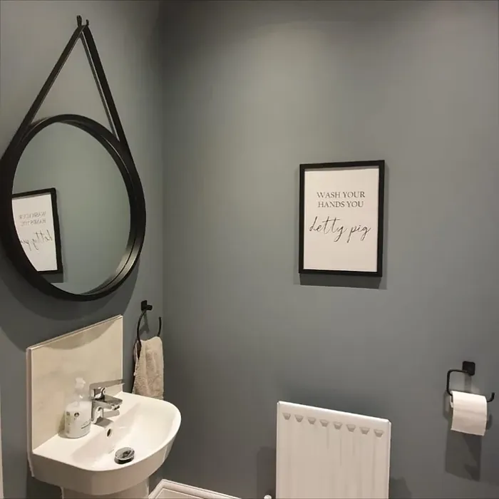 Dulux Denim Drift bathroom paint review