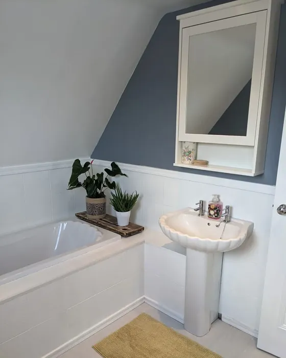 Dulux Denim Drift bathroom review