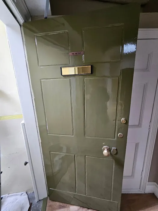 Farrow and Ball Dibber front door paint