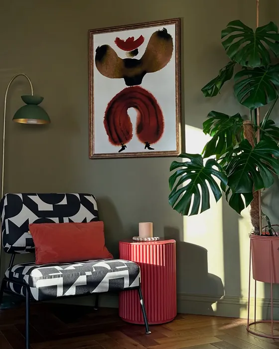 Farrow and Ball Dibber living room inspiration