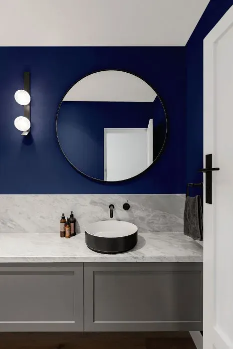 Sherwin Williams Dignified minimalist bathroom