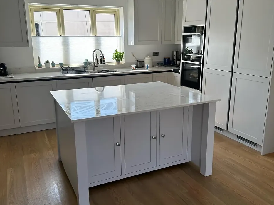 Farrow and Ball Dimpse kitchen cabinets paint review