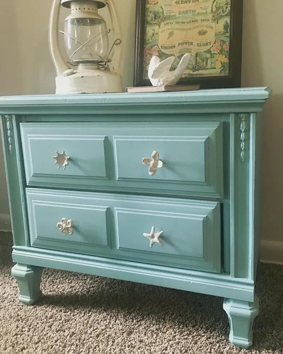 Sherwin Williams Drizzle Painted Furniture