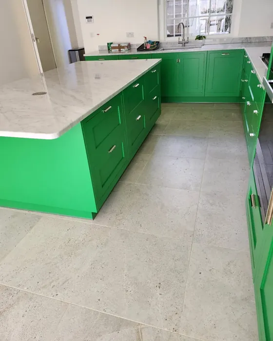 Dulux Dublin Bay 3 kitchen cabinets color