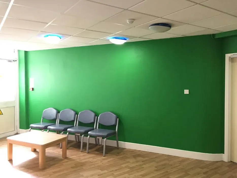 Dulux Dublin Bay 3 accent wall 