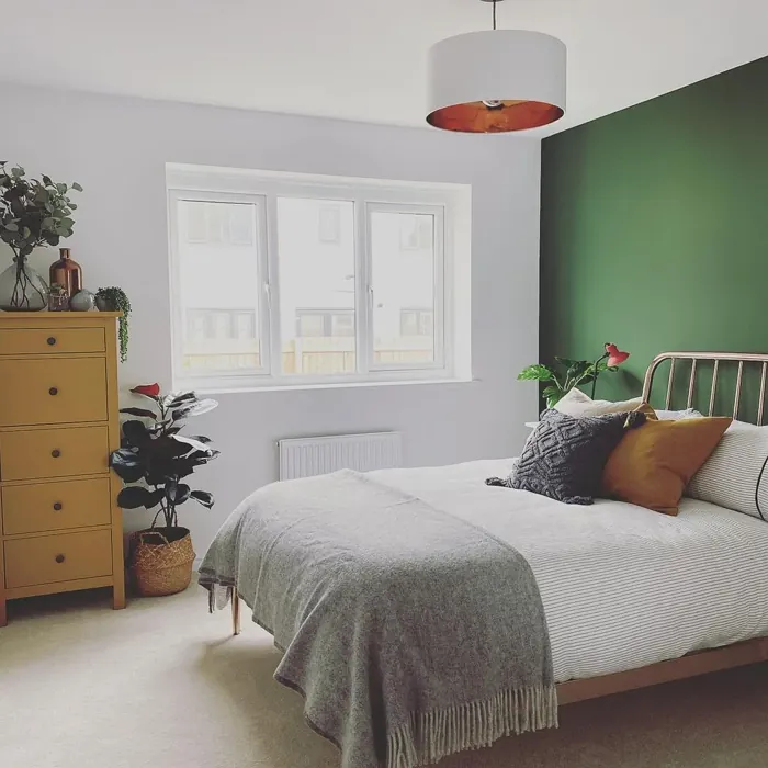 Farrow and Ball W55 bedroom color review