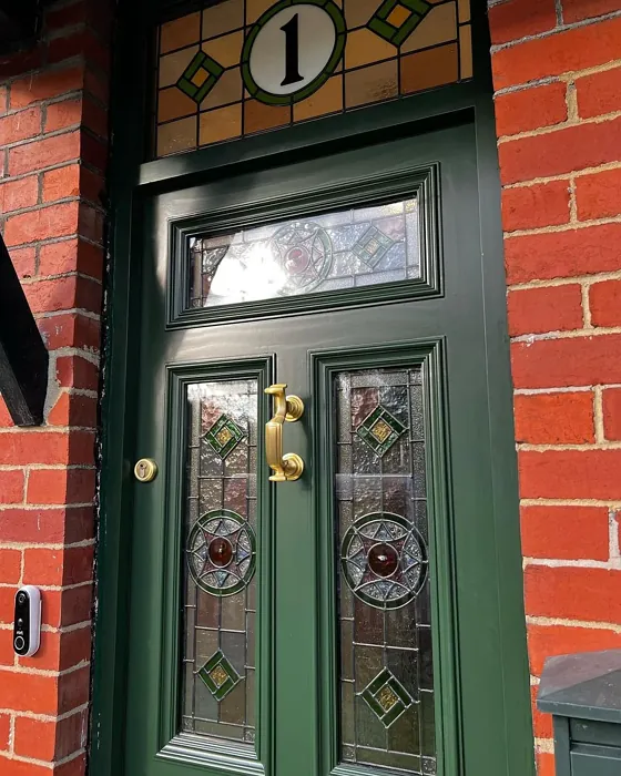 Duck Green front door color