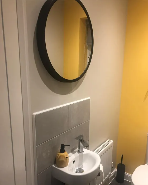 Dulux Banana Split bathroom paint