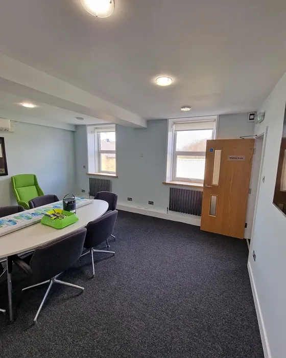 Dulux Clear Skies home office color