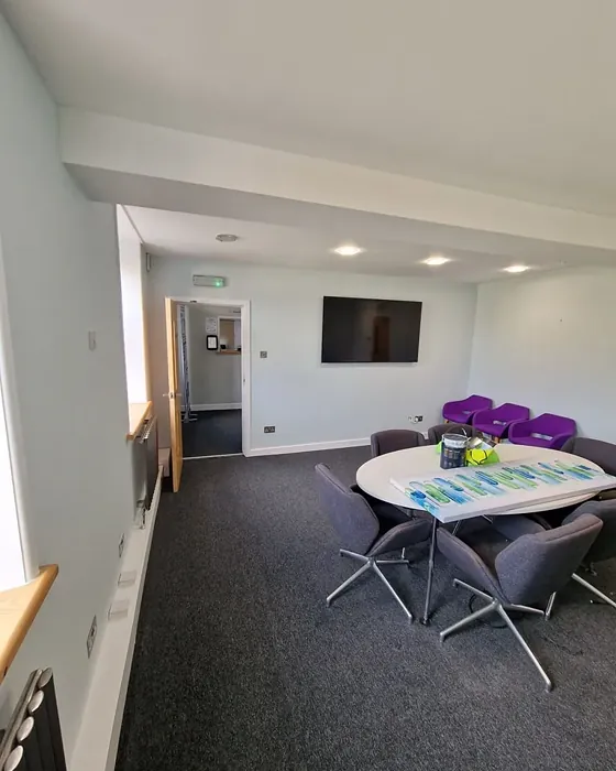 Dulux Clear Skies home office color review