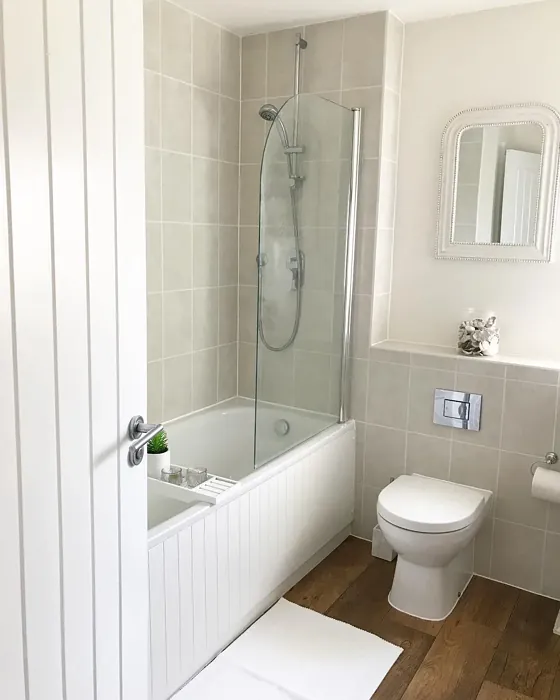 Dulux Jasmine White bathroom color