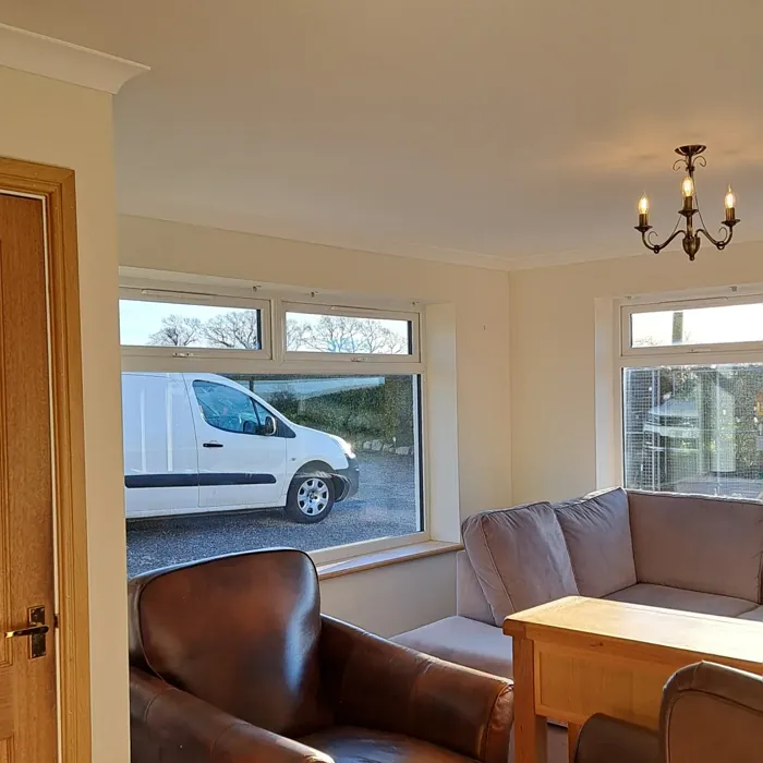 Dulux Ochre White wall paint picture