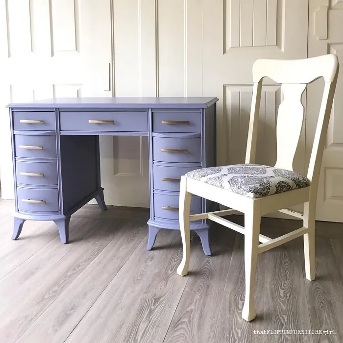 Sherwin Williams Dusty Heather painted furniture review