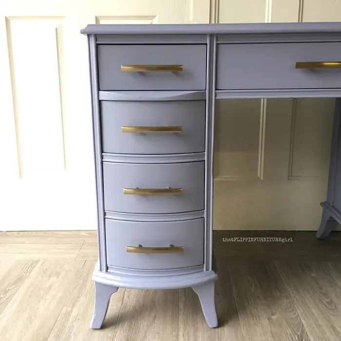 Dusty Heather painted furniture color review