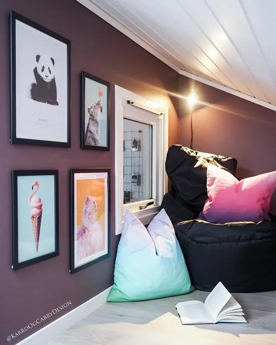 Jotun Dusty Purple wall paint review