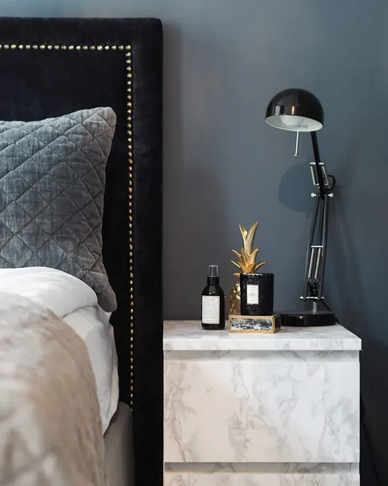 Jotun Elegant Blue bedroom color review
