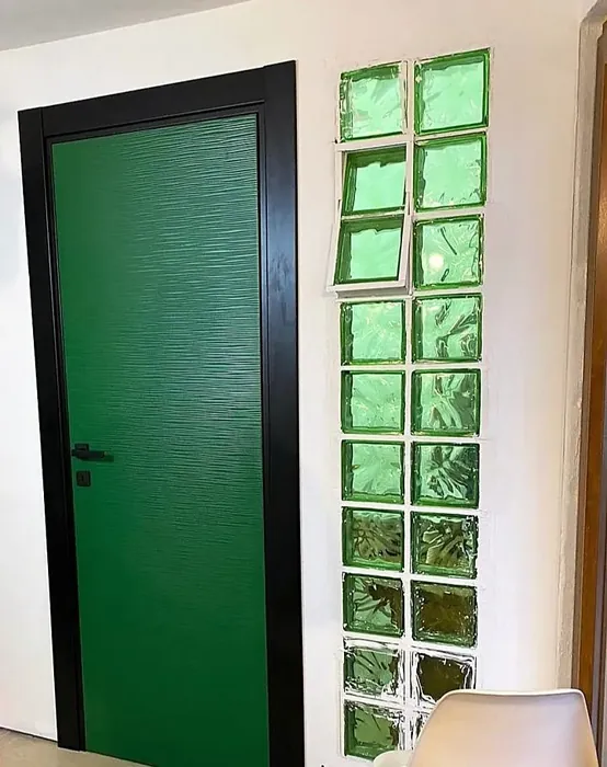 RAL 6001 door color review
