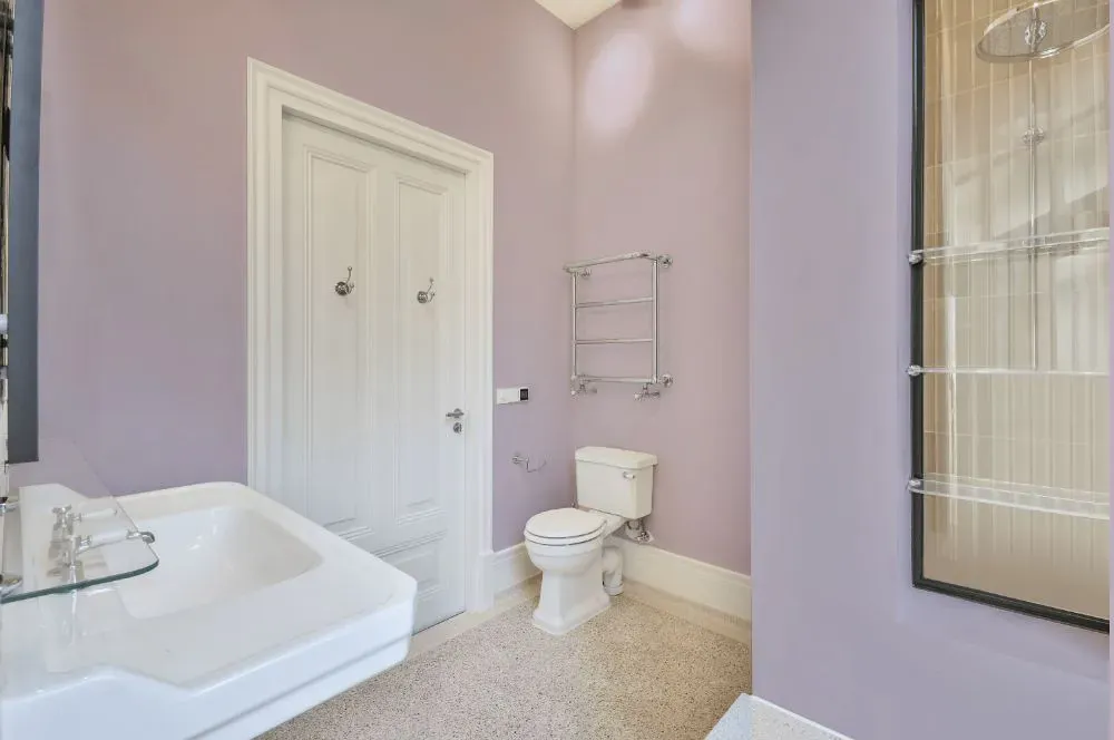 Sherwin Williams Enchant bathroom