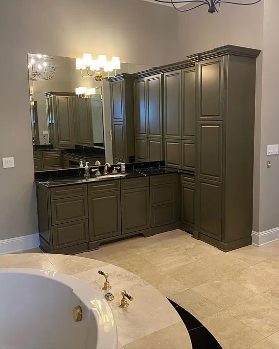 Enduring Bronze Bathroom Vanity
