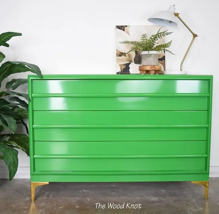 Sherwin Williams Envy painted furniture 