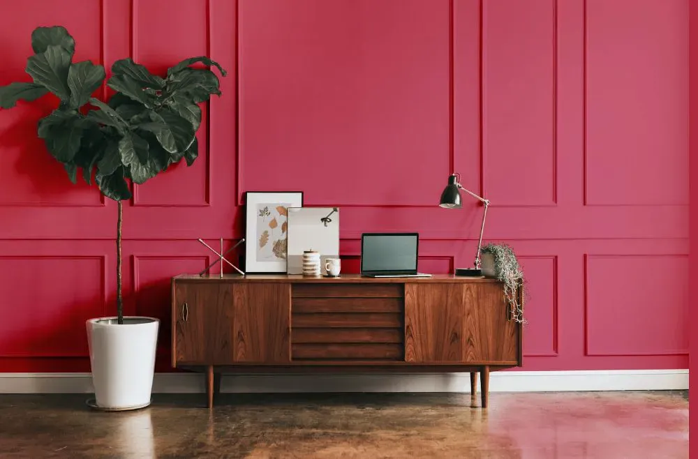 Sherwin Williams Eros Pink modern interior